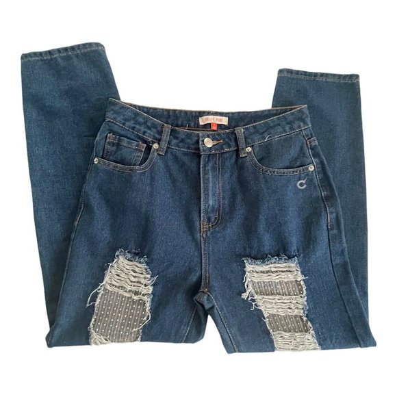 Women’s Jeans MELE & PERE Boyfriend Relaxed & comfortable fit Size S Blue - Picture 6 of 11